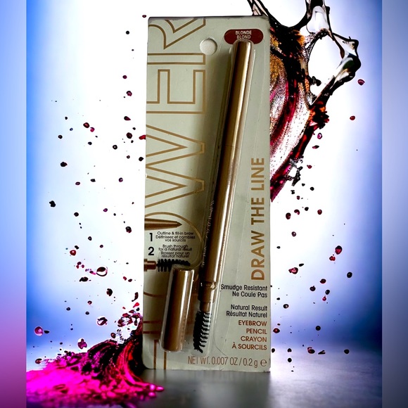 FLOWER Beauty Draw the Line Eyebrow Pencil - Blonde, Dark Brunette - Picture 2 of 5